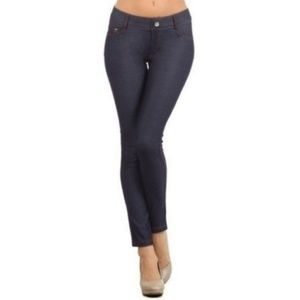 Basic Black Full Length Jeggings